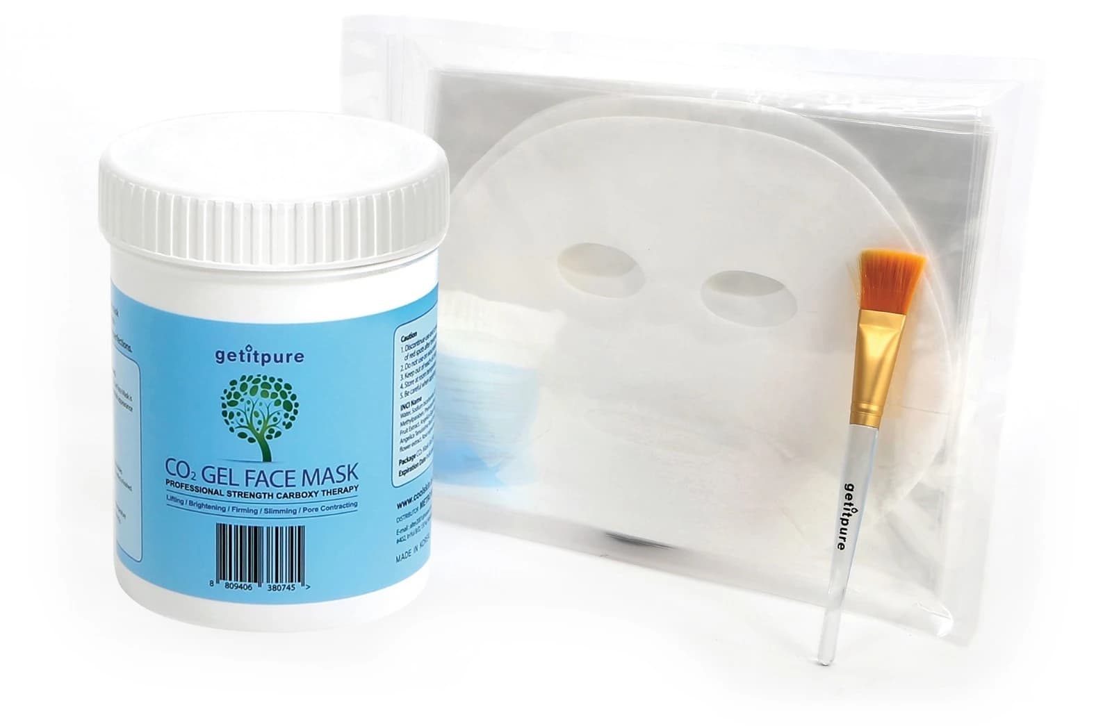 CO2 GEL FACE MASK — РАСШИРЕННЫЙ НАБОР